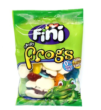 Желейні цукерки FINI Jelly FROGS (без жиру та глютену) 100 г