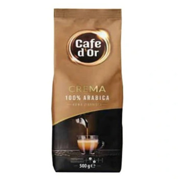 Кава Cafe d'Or CREMA 100% Arabica, 500 г, зерно