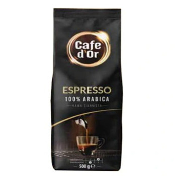 Кава Cafe d'Or ESPRESSO 100% Arabica, 500 г, зерно