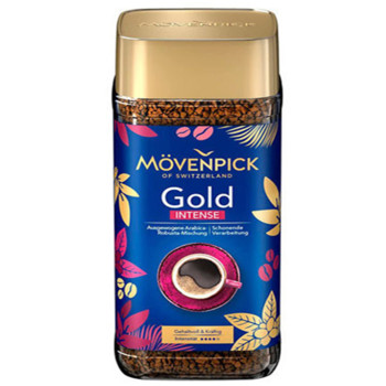 Кофе Movenpick Gold Intense, 100% Arabica, 200 г. растворимый