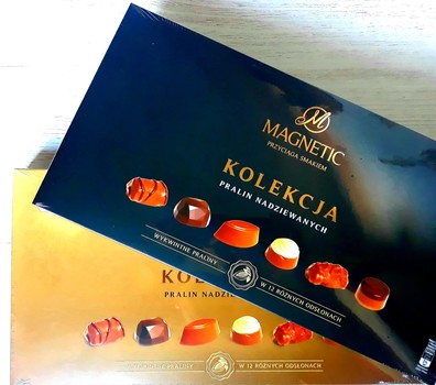 Шоколадні цукерки MAGNETIC, KOLEKCJA Pralin Nadziewanych, 300 г
