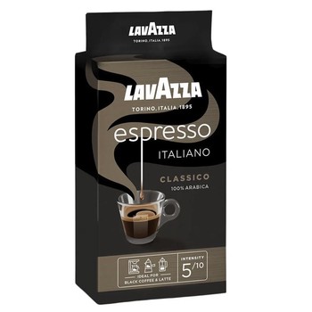 Кофе Lavazza Espresso italiano classico, 100% Арабіка, 250 г., молотая