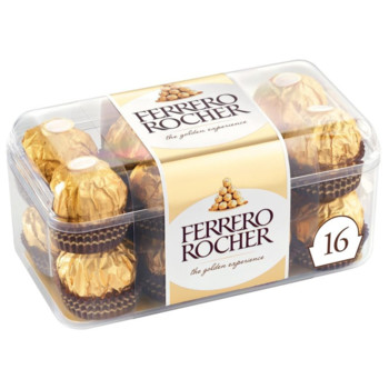 Цукерки Ferrero Rocher, 200 г. (16 цукерок)