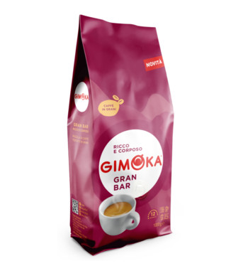 Кава GIMOKA Gran Bar (червона), 1000 г, зерно