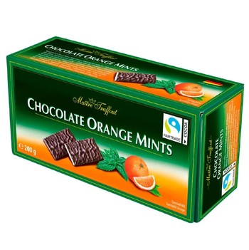 Цукерки Chocolate Orang Mint, Maitre Truffout , 200 г