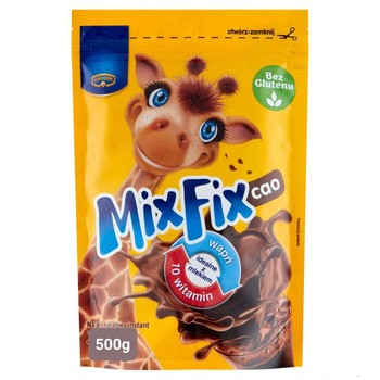 Какао напій Mix Fix cao, (мяка упаковка) 500 г.