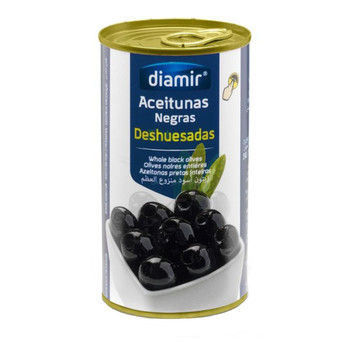 Оливки DIAMIR (Ж/Б), чорні без кісточки, Aceitunas Negras, sin hueso, 345 г