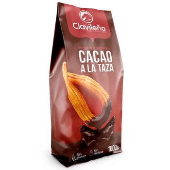 Гарячий шоколад Clavileno, Cacao a la Taza 1000 г. (без глютену)