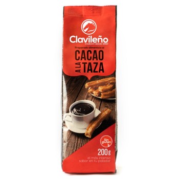 Гарячий шоколад Clavileno, Cacao a la Taza 200 г. (без глютену)