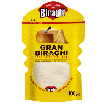 Сир BIRAGHI Тертий (12 місяців), GRAN BIRAGI,100% Latte Italiano, 100 г