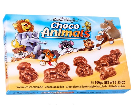 Конфеты  Choco Animals , Maitre Truffout , 100 г