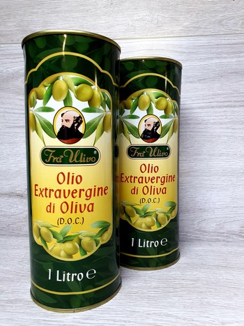 Олія оливкова,  Fra Ulivo (D.O.C.) Olio Extra Vergine di Oliva, 1 л. Ж/Б