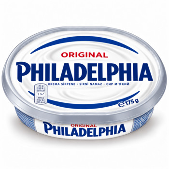 Сир вершковий м'який Крем Сир Філадельфія, Philadelphia Origianal 175 г.