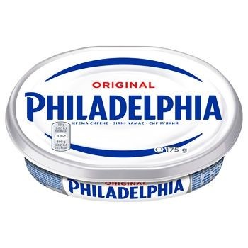 Сир вершковий, м'який Philadelphia Origanal 175 г.
