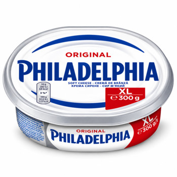 Сир Вершковий М'який Крем-Сир Philadelphia Original XL 300 г