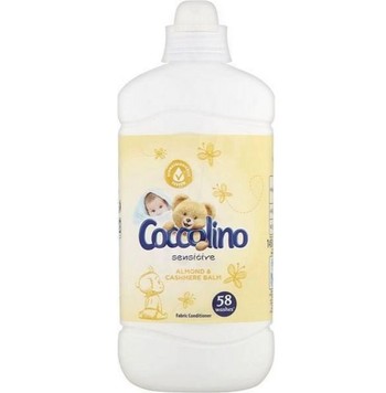 Ополіскувач-Кондиціонер Coccolino Sensitiv (пом'якшує та ароматизує), Almond & Cashmere Balm 1.450 л,