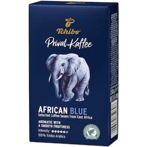 Кава Tchibo, Privat Kaffee AFRICAN BLUE, 100% ARABICA, 250 г, мелена