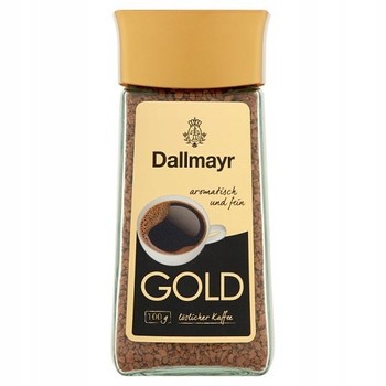 Кава Dallmayr Gold 100г розчинна, 100% Арабіка
