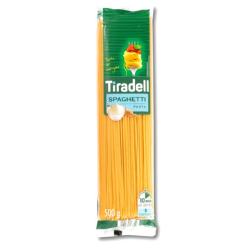 Спагетті Tiradell з куркумою, 500 г