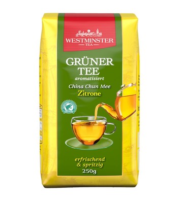 Чай Зелений WESTMINSTER, China Chun Mee Zitrone, 250 г