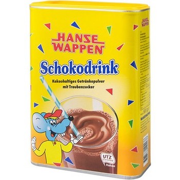 Какао напій HANSE WAPPEN Schokodrink, 800 г.