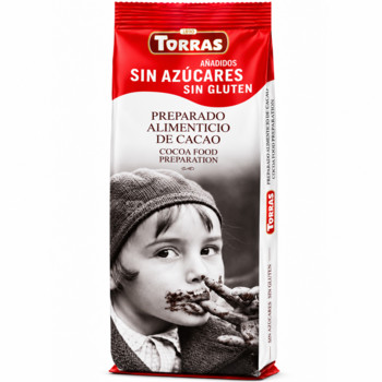 Гарячий Шоколад без доданого Цукру та Глютену Torras sin Azucares Cacao a la Taza 180 г