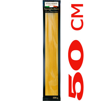 Спагетті  з твердих сортів пшениці ITALIAMO Spaghettoni (довжина 50 см !!!.), 500 г