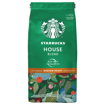 Кава STARBUCKS HOUSE blend, 100 % Арабіка (medium roast) 200 г. мелена