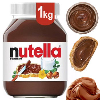 Шоколадна паста Нутелла, Nutella Ferrero, 1000 г