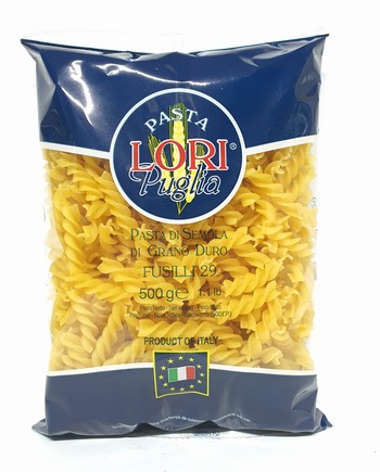 Макарони (паста) з твердих сортів пшениці  Pasta LORI Puglia, 29 FUSILLI, 500 г