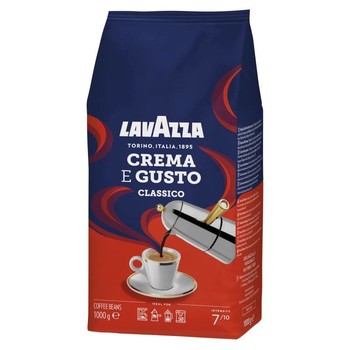 Кава Lavazza Crema e Gusto classico, 1кг., зерно