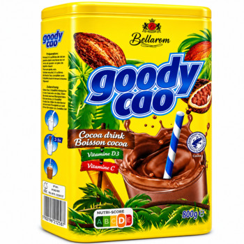 Какао Напій Goody Cao Bellarom (з вітамінами D3 С) 800 г