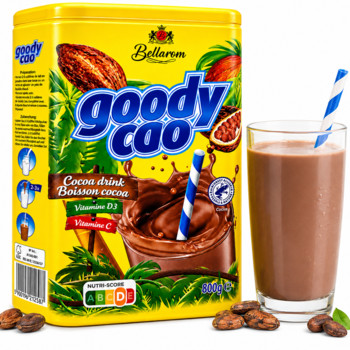 Какао Напій Goody Cao Bellarom (з вітамінами D3 С) 800 г