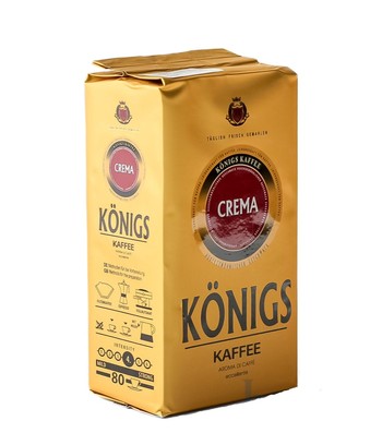 Кава KONIGS Kaffee Crema, 500 г, мелена