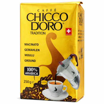 Кава мелена Chicco D'oro Tradition 100% Арабіка 250 г