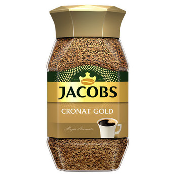 Кава Jacobs Cronat Gold, 200 г , розчинна