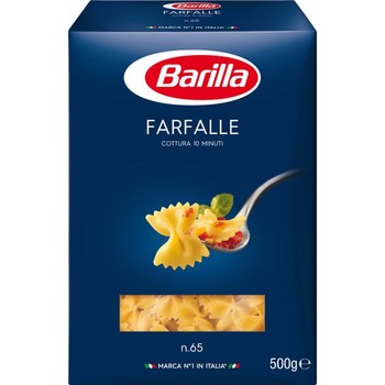 Макарони (паста) Barilla Farfalle №65, 500 г