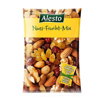 Суміш горіхів ALESTO Nuts & Fruits Mix (волоський горіх, мигдаль, родзинки кишмиш, журавлина), 200 г
