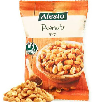 Арахіс смажений ALESTO Peanut Spicy Flavour (пряний смак), 150 г.