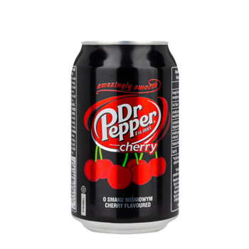 Газований напій Dr Pepper Cherry (Вишня), 330 г.