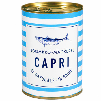 Макрель у Власному Соку CAPRI Sgombro-Mackerel al Naturale (Італія) 425г