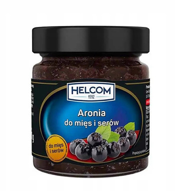 Чорноплідна горобина (Аронія) до м'яса та сиру Helcom, Aronia do mies i serow, 210 г