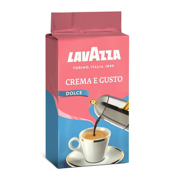Кава Lavazza Crema e Gusto DOLCE, 250 г.,  мелена