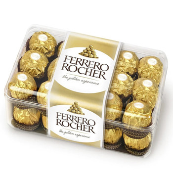 Цукерки Ferrero Rocher, 375 г. (30 цукерок)