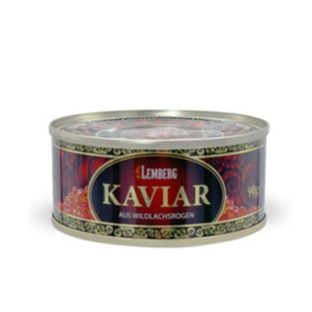 Ікра Лососева, Зерниста (Горбуша) LEMBERG Kaviar Alaska Gold, 90г