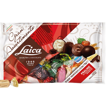 Цукерки шоколадні Laica Praline di Cioccolato Assortite, 1000 г.