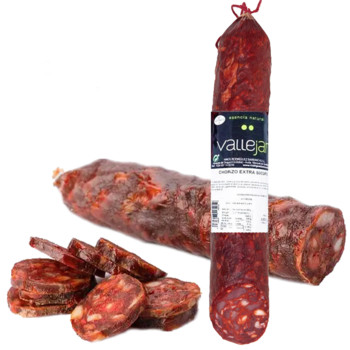 Ковбаса Сировялена Чорізо Екстра, Vallejan Chorizo Extra, 500г