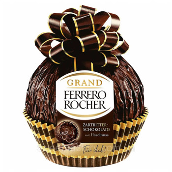 Цукерки GRAND Ferrero Rocher (Чорний Шоколад), 125 г