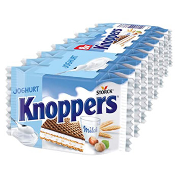Вафлі Knoppers Joghurt, 200 г. (8*25 г)