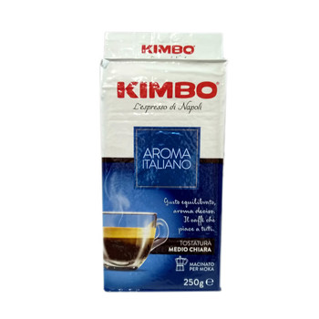 Кофе KIMBO Lespresso di Napoli , AROMA ITALIANO , 250 г , молотая